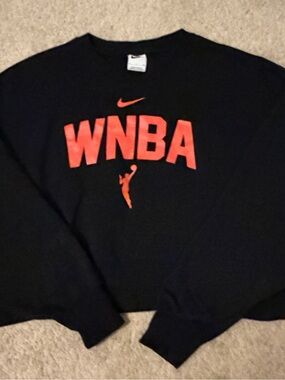 Nike Phoenix Cropped Sweatshirt with Orange WNBA Logo